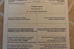 Certyfikat AGRO BIO TEST