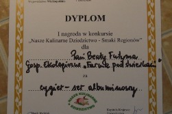 I nagroda za ser albuminowy CYGIER